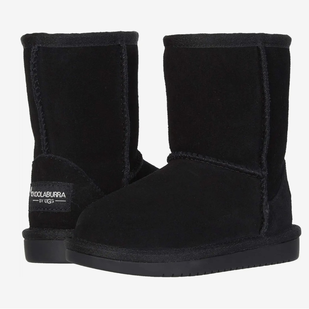 KOOLABURRA BY UGG Toddler Girls Koola Short Boots Black Size 5 NEW